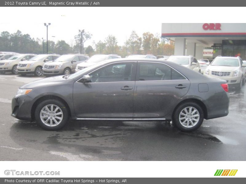 Magnetic Gray Metallic / Ash 2012 Toyota Camry LE