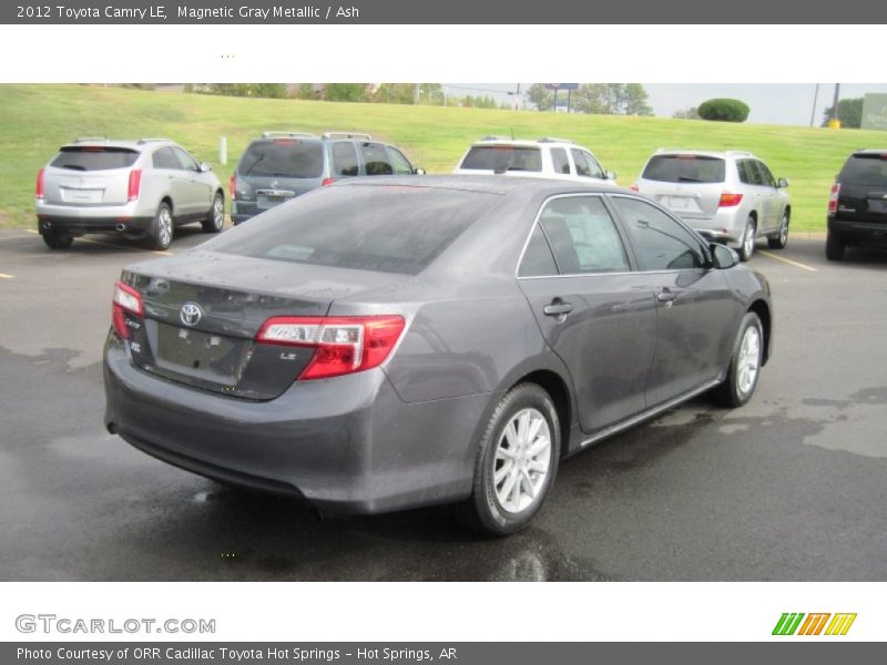 Magnetic Gray Metallic / Ash 2012 Toyota Camry LE