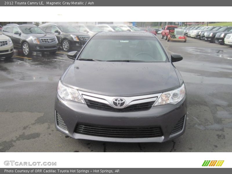 Magnetic Gray Metallic / Ash 2012 Toyota Camry LE