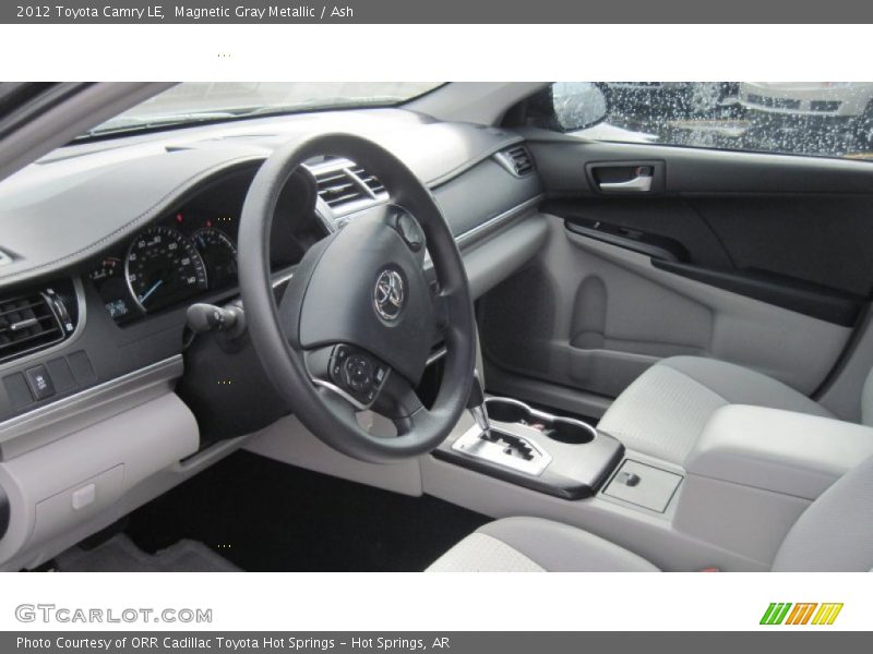 Magnetic Gray Metallic / Ash 2012 Toyota Camry LE