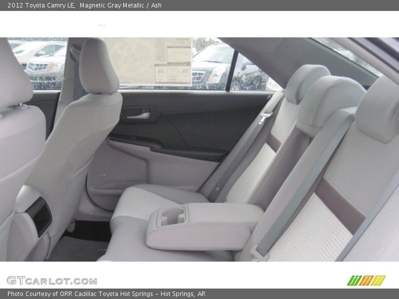 Magnetic Gray Metallic / Ash 2012 Toyota Camry LE