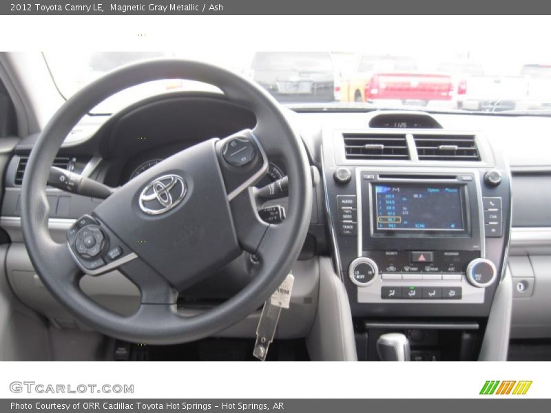 Magnetic Gray Metallic / Ash 2012 Toyota Camry LE