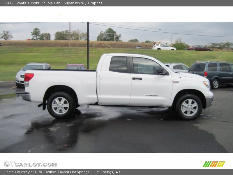 Super White / Graphite 2012 Toyota Tundra Double Cab