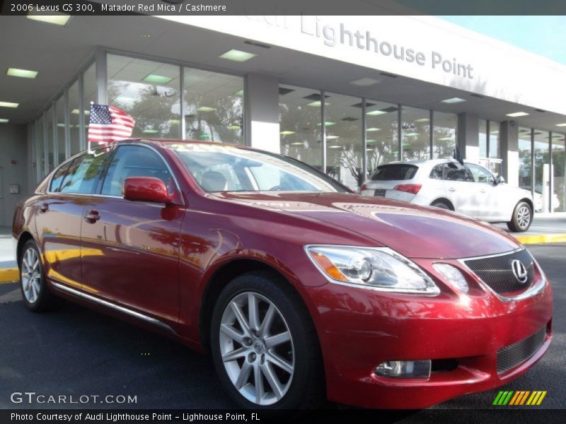 Matador Red Mica / Cashmere 2006 Lexus GS 300