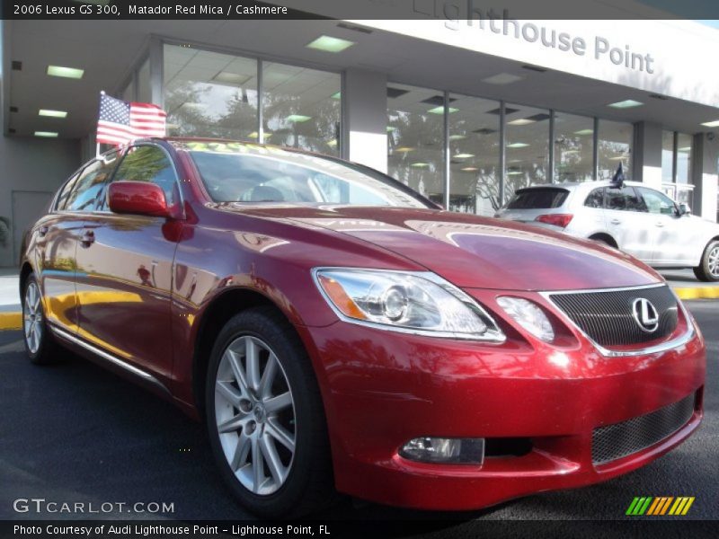 Matador Red Mica / Cashmere 2006 Lexus GS 300