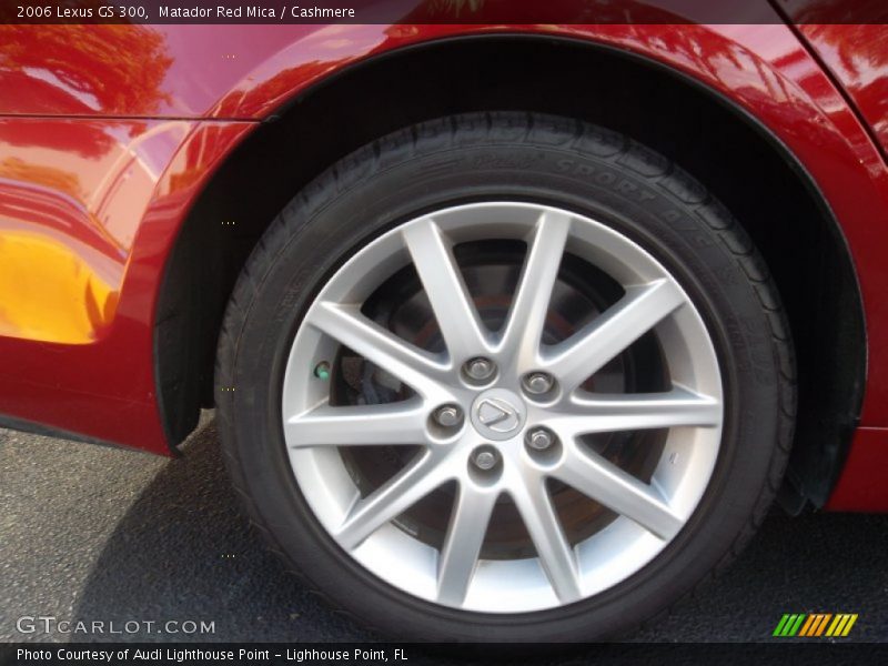 Matador Red Mica / Cashmere 2006 Lexus GS 300
