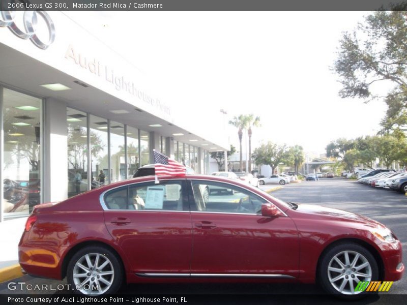 Matador Red Mica / Cashmere 2006 Lexus GS 300