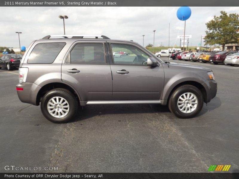 Sterling Grey Metallic / Black 2011 Mercury Mariner Premier V6