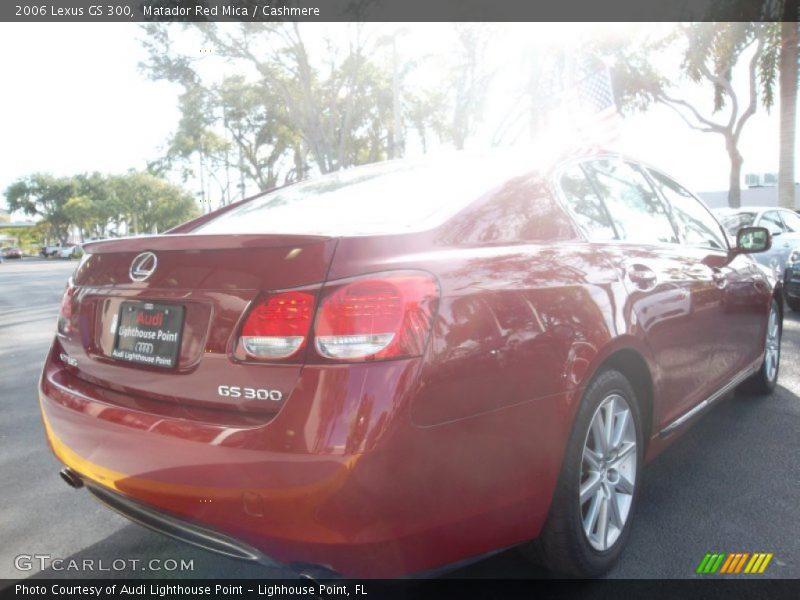Matador Red Mica / Cashmere 2006 Lexus GS 300