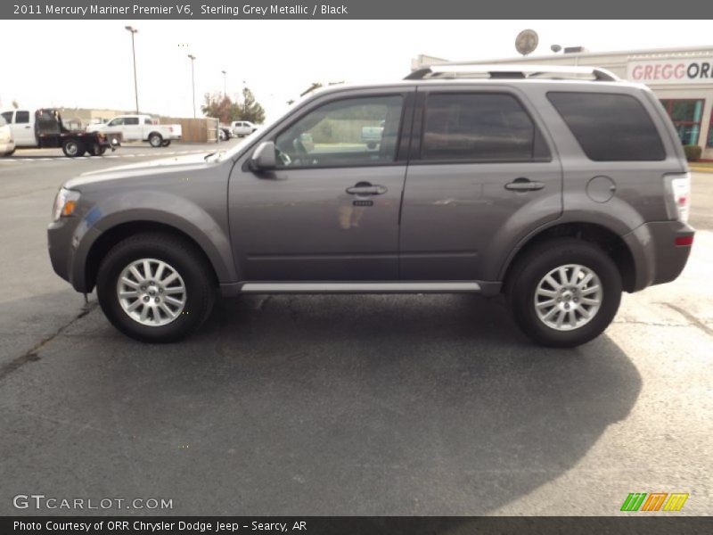 Sterling Grey Metallic / Black 2011 Mercury Mariner Premier V6