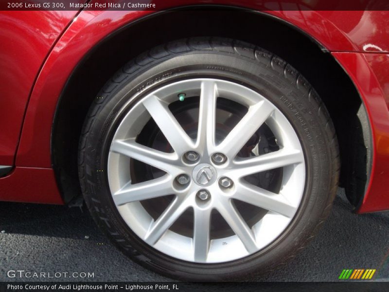 Matador Red Mica / Cashmere 2006 Lexus GS 300