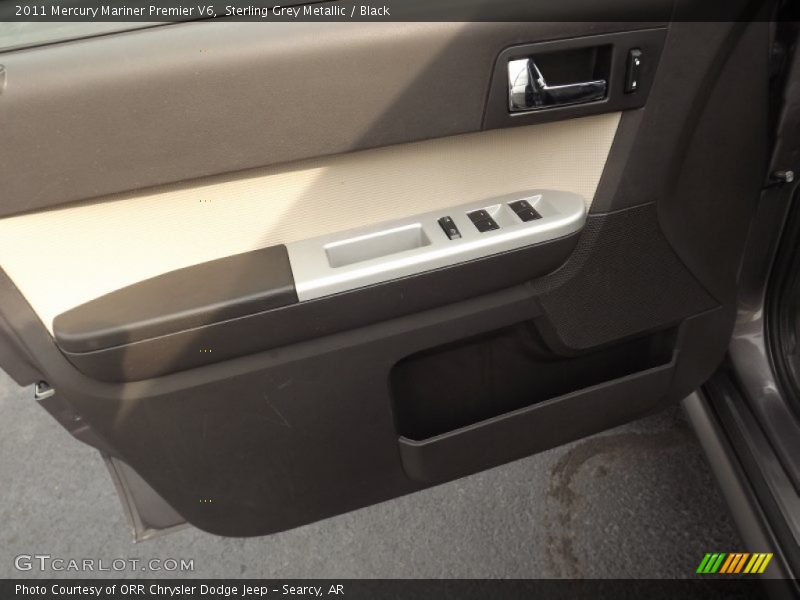 Sterling Grey Metallic / Black 2011 Mercury Mariner Premier V6