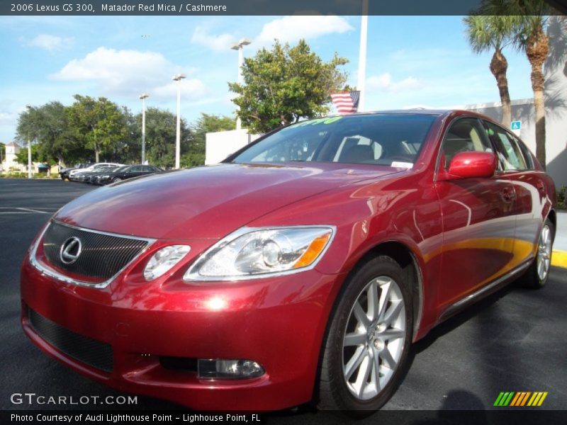 Matador Red Mica / Cashmere 2006 Lexus GS 300