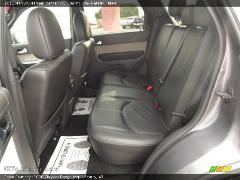 Sterling Grey Metallic / Black 2011 Mercury Mariner Premier V6