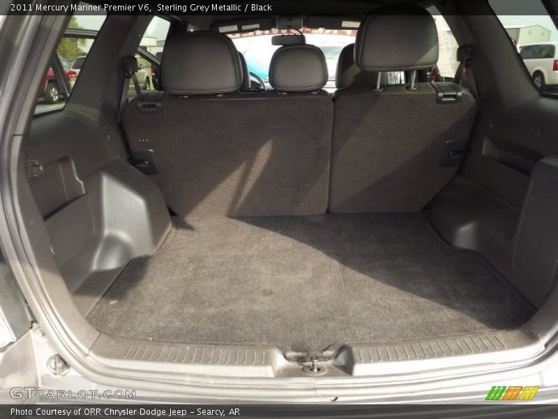Sterling Grey Metallic / Black 2011 Mercury Mariner Premier V6