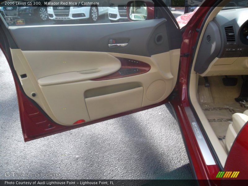 Matador Red Mica / Cashmere 2006 Lexus GS 300