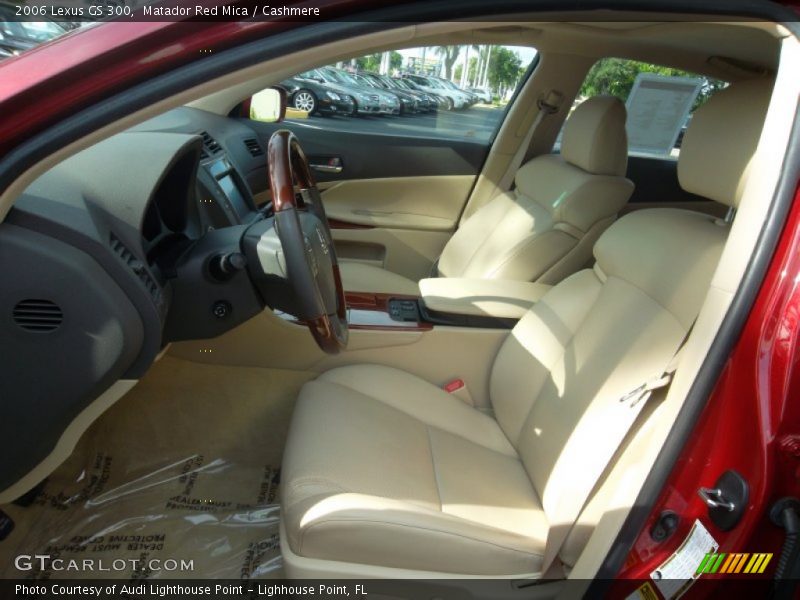 Matador Red Mica / Cashmere 2006 Lexus GS 300