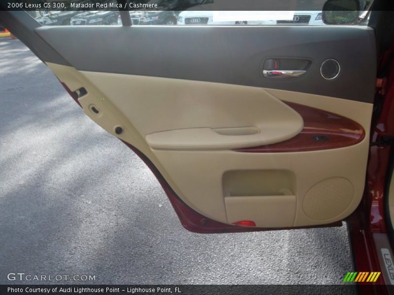 Matador Red Mica / Cashmere 2006 Lexus GS 300