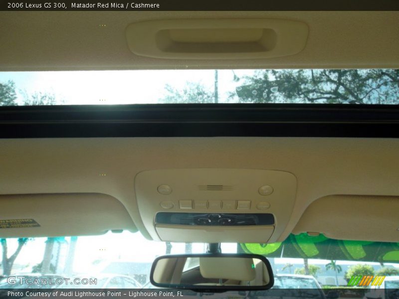 Matador Red Mica / Cashmere 2006 Lexus GS 300