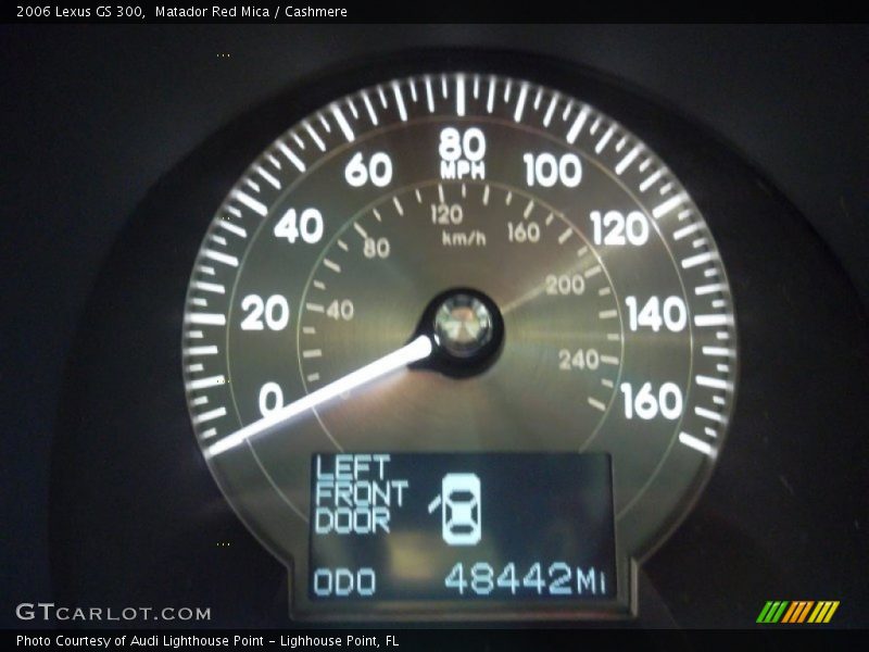 Matador Red Mica / Cashmere 2006 Lexus GS 300