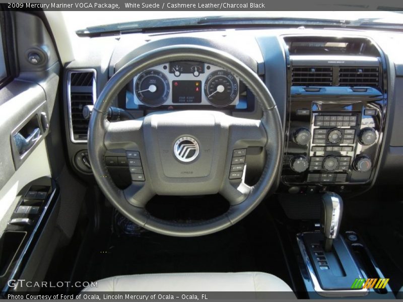 Dashboard of 2009 Mariner VOGA Package