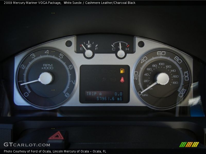  2009 Mariner VOGA Package VOGA Package Gauges