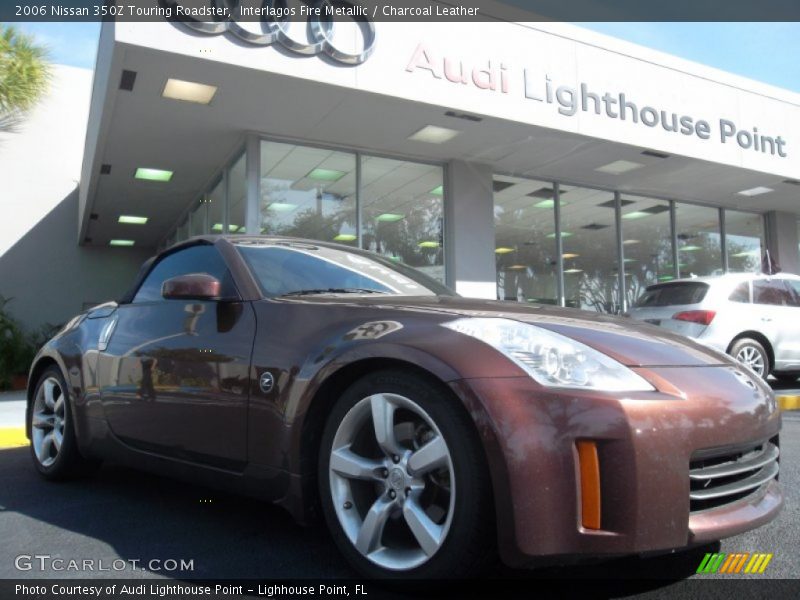 Interlagos Fire Metallic / Charcoal Leather 2006 Nissan 350Z Touring Roadster