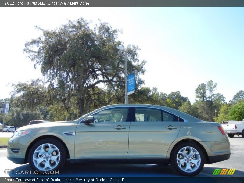 Ginger Ale / Light Stone 2012 Ford Taurus SEL