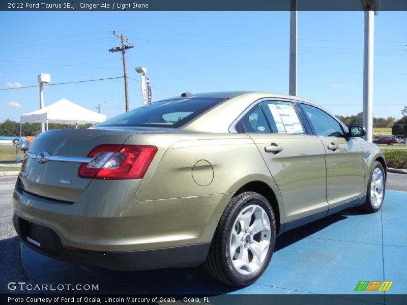  2012 Taurus SEL Ginger Ale