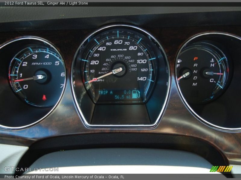 Ginger Ale / Light Stone 2012 Ford Taurus SEL
