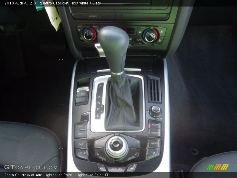  2010 A5 2.0T quattro Cabriolet 6 Speed Tiptronic Automatic Shifter