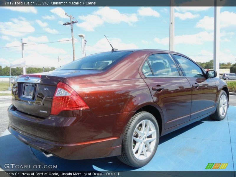 Cinnamon Metallic / Camel 2012 Ford Fusion SEL V6