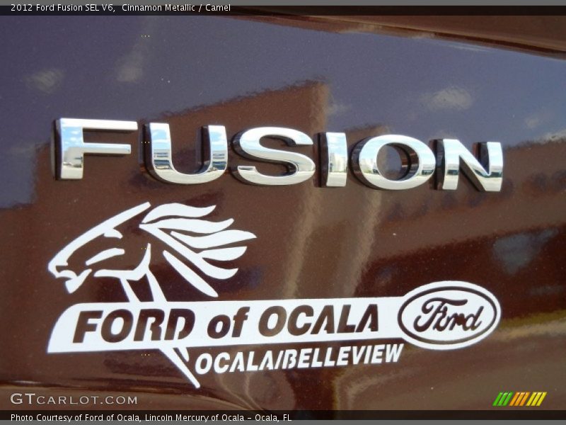 Cinnamon Metallic / Camel 2012 Ford Fusion SEL V6