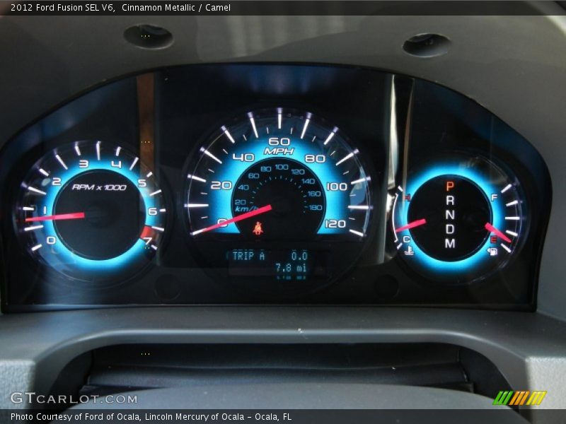 Cinnamon Metallic / Camel 2012 Ford Fusion SEL V6