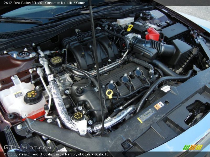 Cinnamon Metallic / Camel 2012 Ford Fusion SEL V6