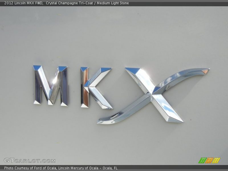 Crystal Champagne Tri-Coat / Medium Light Stone 2012 Lincoln MKX FWD