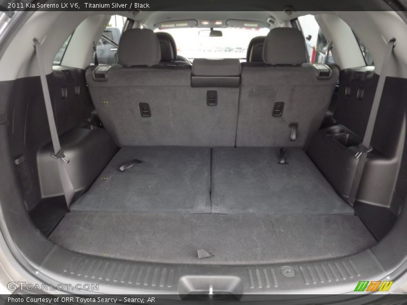 Titanium Silver / Black 2011 Kia Sorento LX V6