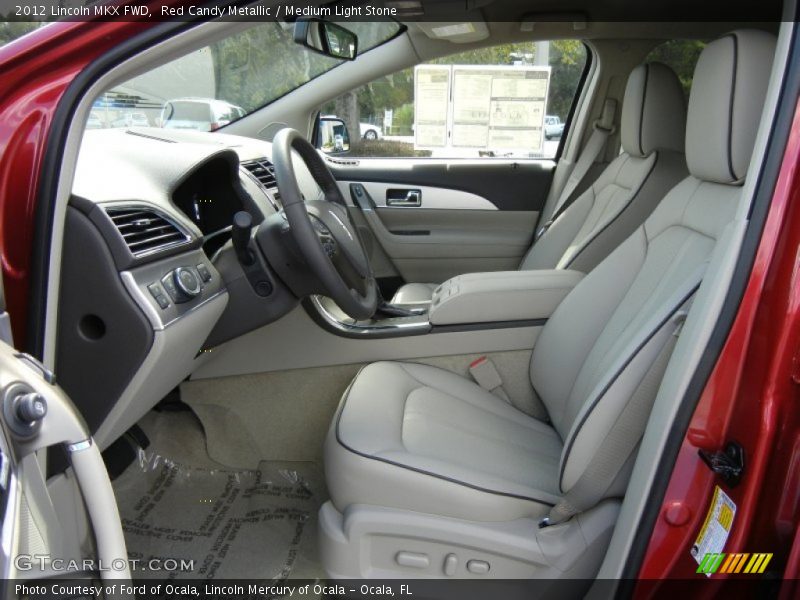 Red Candy Metallic / Medium Light Stone 2012 Lincoln MKX FWD