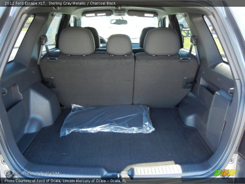 Sterling Gray Metallic / Charcoal Black 2012 Ford Escape XLT