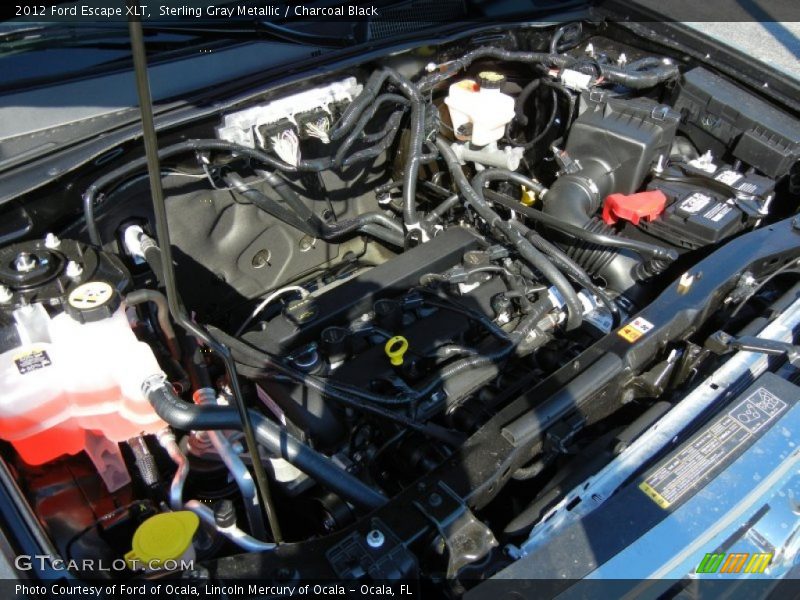 Sterling Gray Metallic / Charcoal Black 2012 Ford Escape XLT