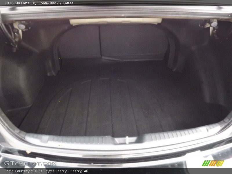 Ebony Black / Coffee 2010 Kia Forte EX