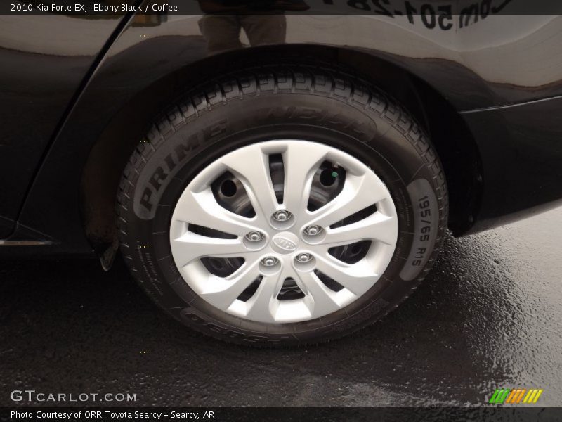 Ebony Black / Coffee 2010 Kia Forte EX