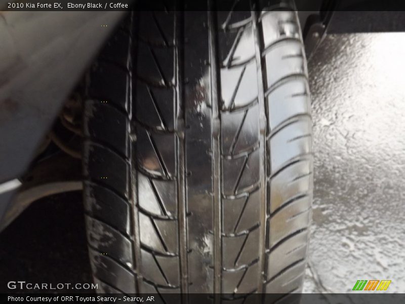 Ebony Black / Coffee 2010 Kia Forte EX