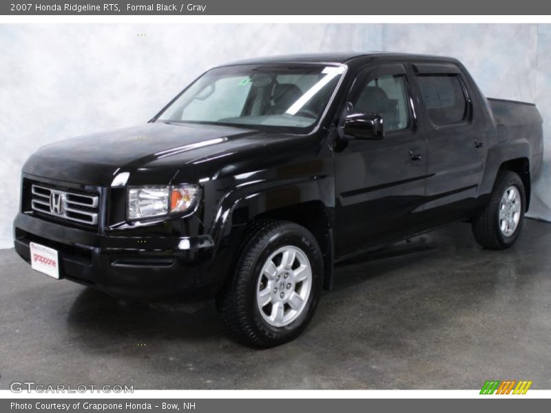 Formal Black / Gray 2007 Honda Ridgeline RTS
