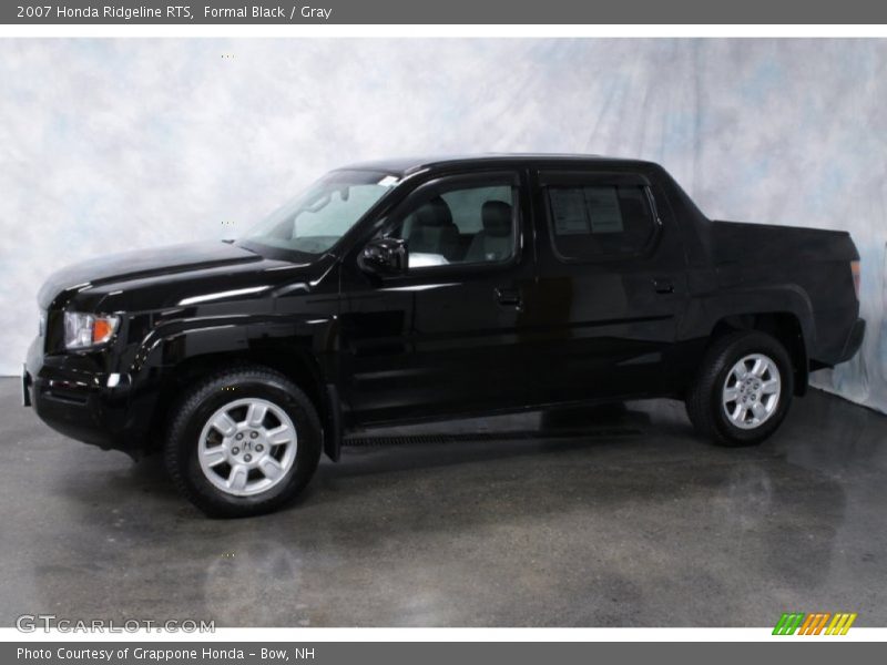 Formal Black / Gray 2007 Honda Ridgeline RTS