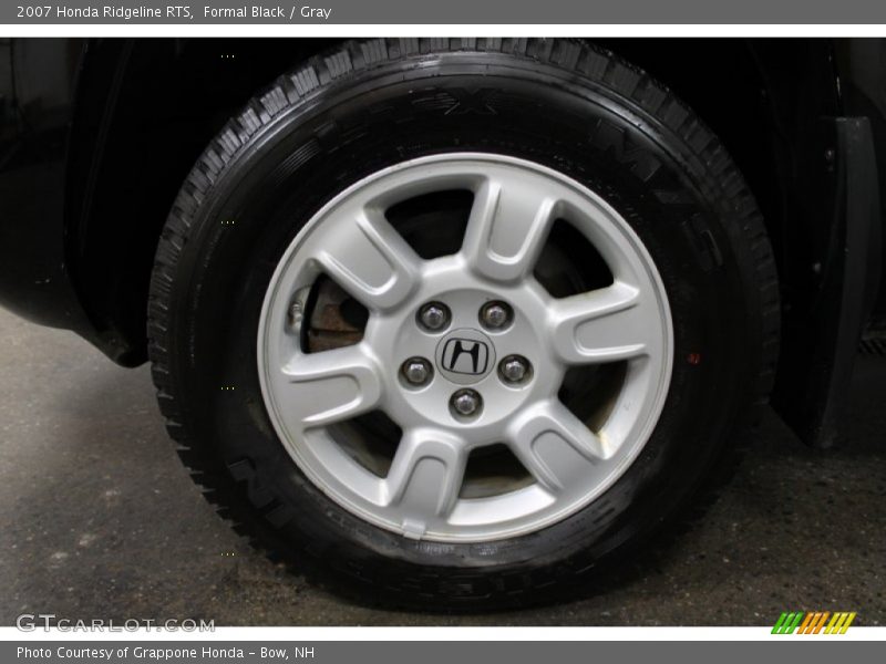 Formal Black / Gray 2007 Honda Ridgeline RTS