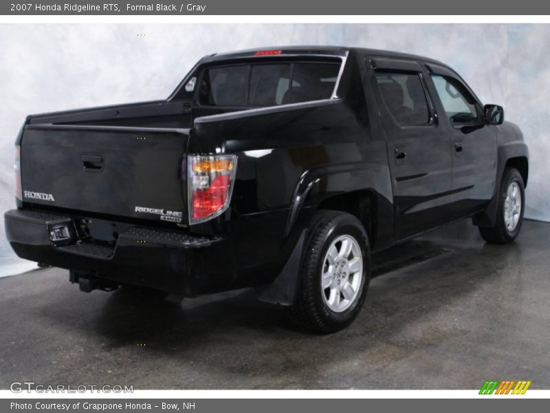 Formal Black / Gray 2007 Honda Ridgeline RTS