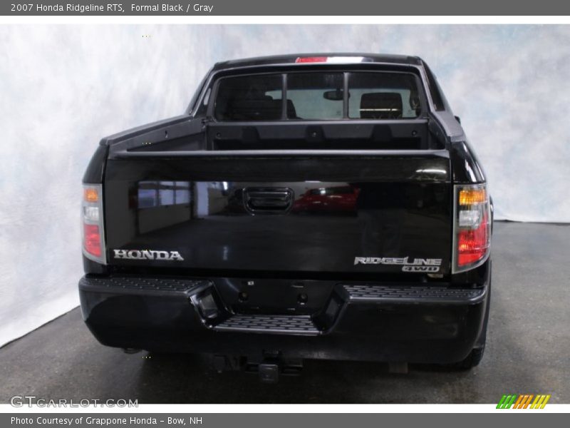 Formal Black / Gray 2007 Honda Ridgeline RTS
