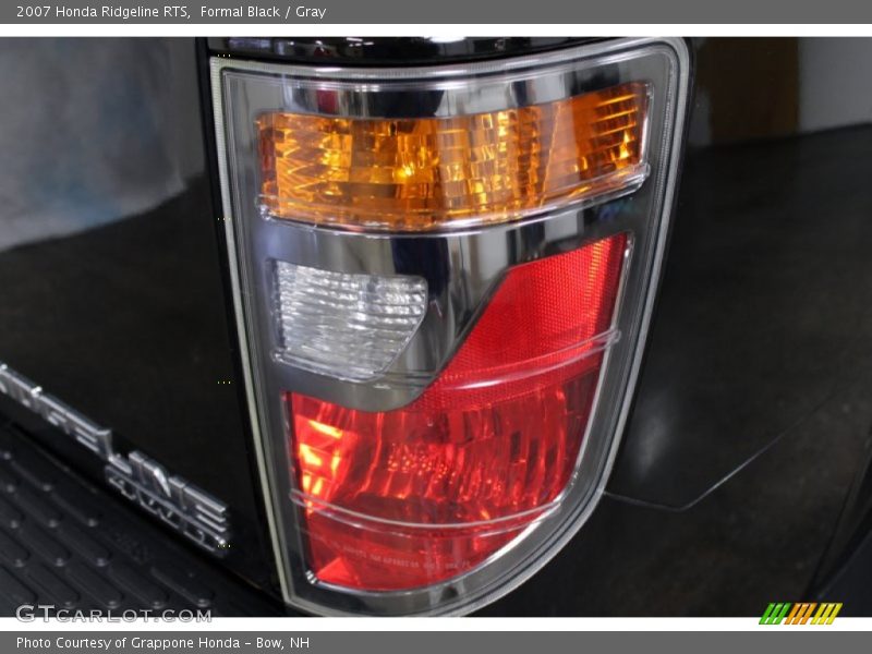 Formal Black / Gray 2007 Honda Ridgeline RTS