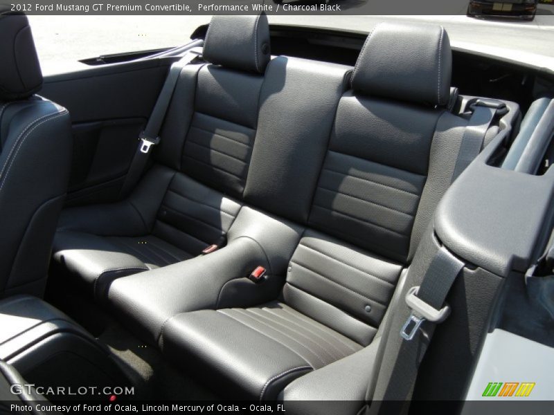  2012 Mustang GT Premium Convertible Charcoal Black Interior